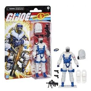 G.I. Joe Classified Series SNOW SERPENT Cobra 6" NEW Action Figure Retro Card